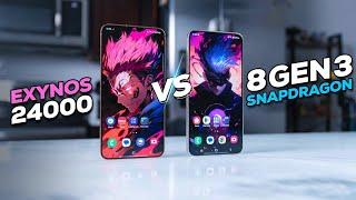 Snapdragon 8 Gen 3 vs Exynos 2400: Galaxy S24 Plus Gaming!