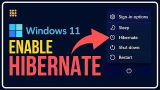 How To Enable Hibernate || Hibernate Mode Is Missing In Windows 11 [Easy Fixes]