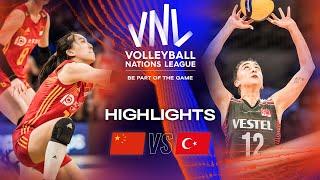  CHN vs.  TUR - Highlights Final | Women's VNL 2023