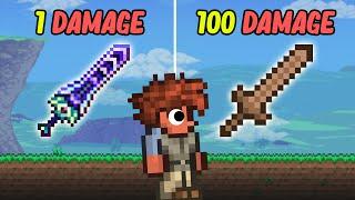 Terraria, But All Weapons Deal Random Damage...