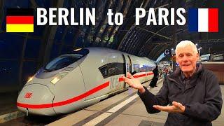 Berlin to Paris in 8 hours | 1st class on German ICE train