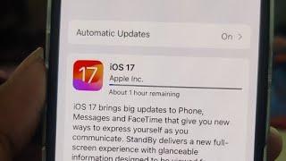 INFOTECH HEMU is going live! apple new ios 17 software updating in iPhone 14