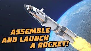 Get Ready to Launch a Rocket! -- LEGO© City Rocket Assembly & Transport