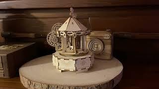 montaggio music box carrousel deco time