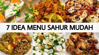 7 RESEPI IDEA MENU SAHUR MUDAH PERSIAPAN BULAN PUASA