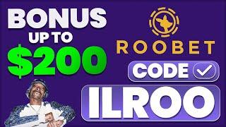 ROOBET CODE - "ILROO" | BONUS UP TO $200 IN CASHBACK (Review)