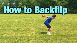 How to Backflip on Ground (In-depth Tutorial)