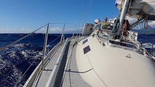 Sailing to Moorea in The Society Islands, part of French Polynesia - Ep. 198