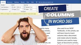 How to Make Columns in Word Online