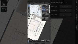 Easy Floor Plans in #Blender with HomeBuilder! (Free Add-On)