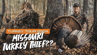 Jared STOLE Carls Gobbler! -2024 Tethrd Hunt Tour-