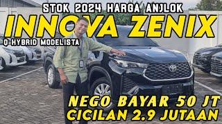 YAKIN GA BELI SEKARANG ⁉️ ANGSURAN 2 JUTA TOYOTA KIJANG INNOVA ZENIX 2024 TURUN HARGA 50 JUTAAN