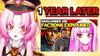 VTuber Re-Reacts to "Every Single Warhammer Faction Explained Part 1" by Bricky