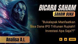 Bicara Saham - Review Saham BUKA (PT.Bukalapak.Tbk ) Semester I 2024