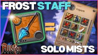 Swords hate this WEAPON! Frost staff the new ANTI META  | EU Server |  Albion Online | Solo MISTS