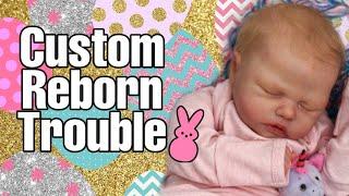 Reborn Sweet Custom Reborn "Trouble" Reborn Baby Lifelike Doll Shaylen Maxwell