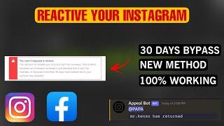 UNBAN INSTAGRAM ACCOUNT WITH APPEAL BOT