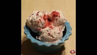 No-Churn Strawberry Chocolate Chunk Ice Cream | Melangers | Easy recipe at home!!