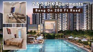 2 & 3 BHK | Zero Wall Sharing Apartments | Bang On 200 Ft Radial Ring Road |+91 7550098989.