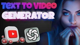 Instantly Create YouTube Videos in ChatGPT, Invideo AI GPT
