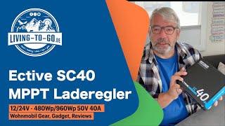 Ective SC40 MPPT Solar-Laderegler mit vernünftigen Anschlussklemmen