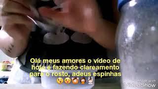 Como tirar cravos e espinhas- limpeza de pele sem gastar nada