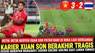 FINAL AFF BERAKHIR TRAGIS ~ SESUAI HARAPAN WARGANET PEMAIN LICIK VIETNAM ALAMI PATAH KAKI PARAH