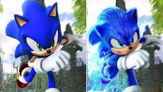 The REAL Movie Sonic in Sonic '06...