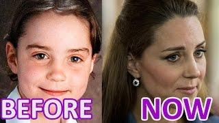 Woman and Time: KATE Middleton. BEFORE and NOW