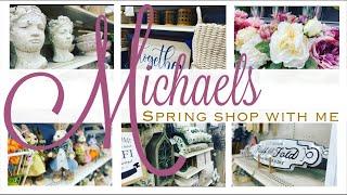 Michaels Spring Shop With Me ~ Spring Decor 2021 - Easter Decor - Home Decor