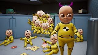 I Cooked 50 Yellow Babies - Baby in Yellow Prank