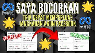 SAYA BOCORKAN - Trik cepat  meningkatkan jangakuan akun facebook profil mode profesional.