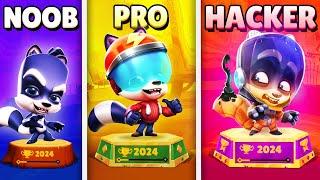 MAX NOOB VS PRO VS HACKER CHALLENGE IN ZOOBA