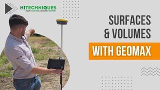 How to calculate surfaces & volumes with Zenith60 and X PAD #surveying software