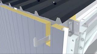 PU Sandwich Panel how to wall installation