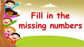 Math activity |Fill in the Missing Numbers |T.issa| JMom's Gallery 