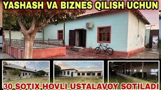 KATTA HOVLI STOLAVOY MOLXONA 30 SOTIX YER UCHASKA SOTILADI ️996783838 ️994502644