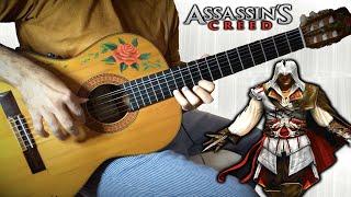 EZIO'S FAMILY - ASSASSIN'S CREED meets flamenco gipsy guitarist GUITAR COVER FINGERSTYLE VIDEO GAME