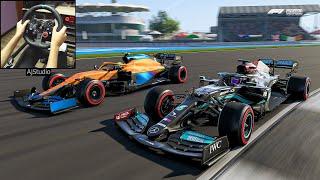 F1 2021 Gameplay | AMG Petronas | Silverstone Circuit | Logitech G29