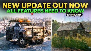 New Update Out All New Features and changes in SnowRunner Everything You Need to Know