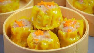 My Family Homemade Siu Mai - How to make Dim Sum style Siu Mai