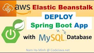 AWS Elastic Beanstalk - Deploy Spring Boot App with MySQL Database