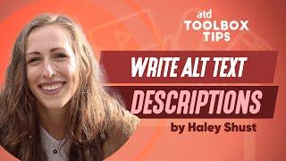 Toolbox Tip: How to Write Alt Text Descriptions