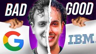 Google vs IBM Cyber Security Analyst  | Review