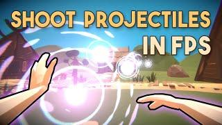 Unity Tutorial - Shoot Projectiles in FPS