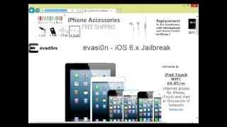 Untethered Jailbreak iPhone 5 (IOS 6.1) Evasion