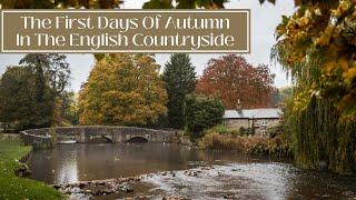 THE FIRST DAYS OF AUTUMN IN THE ENGLISH COUNTRYSIDE