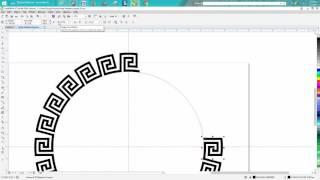 Corel Draw Tips & Tricks Greek Pattern Round simple