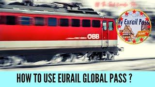 Eurail Global Pass explained.. #europetravel