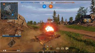 WOT CONSOLE PS4 / M48A2 Patton / Gameplay